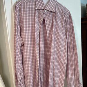 Isaia Men's Dress Shirt